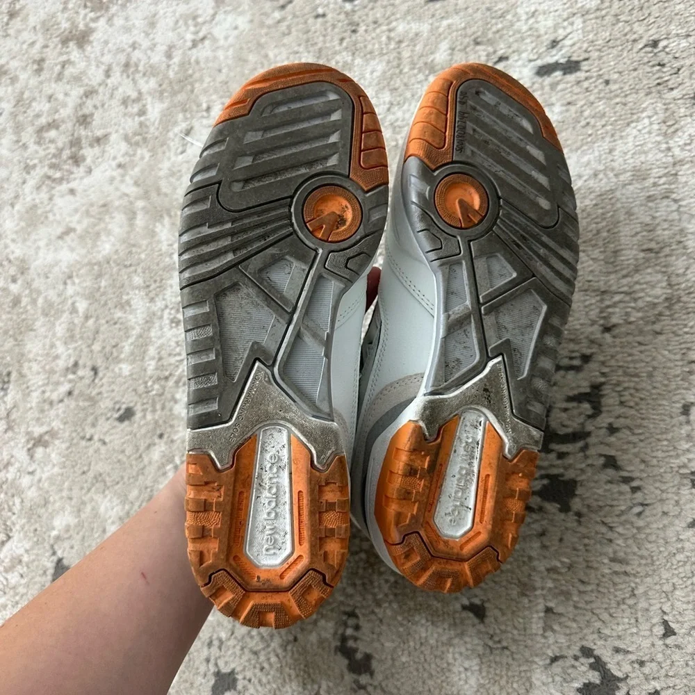 New Balance 550 Sneakers Size 8 - White Mercury Blue - Picture 7 of 8